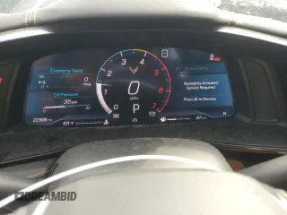 2020 Chevrolet Corvette 2LT with VIN 1G1Y72D44L5100660, listed as a Copart auction lot 48156745 with 22,308 mi miles and Salvage Title. Bid and sale history available at carsss.com. Image 9.