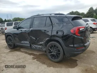 2024 GMC Terrain SLT with VIN 3GKALVEG1RL379965, listed as a Copart auction lot 58389365 with 10,555 mi miles and Salvage title. Bid and sale history available at DreamBid. Image 2.
