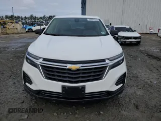 2024 Chevrolet Equinox LS with VIN 3GNAXHEG7RL323456, listed as a Copart auction lot 49086095 with 8,591 mi miles and Salvage title. Bid and sale history available at DreamBid. Image 5.