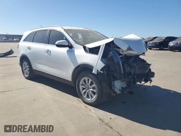 2020 Kia Sorento LX with VIN 5XYPG4A38LG644550, listed as a Copart auction lot 48476515 with 52,236 mi miles and Clean Title. Bid and sale history available at carsss.com. Image 4.