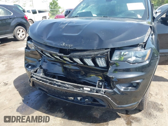 2018 Jeep Grand Cherokee Altitude with VIN 1C4RJEAG7JC354191, listed as a IAAI auction lot 42276081 with 51,220 mi miles and . Bid and sale history available at DreamBid. Image 6.