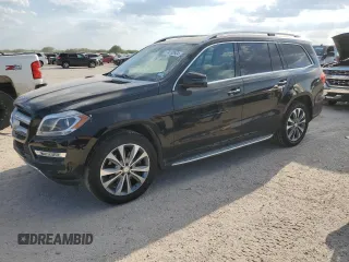 2016 Mercedes-Benz GL with VIN 4JGDF6EE2GA628925, listed as a Copart auction lot 74132604 with 131,696 mi miles and Salvage Title. Bid and sale history available at carsss.com. Image 1.