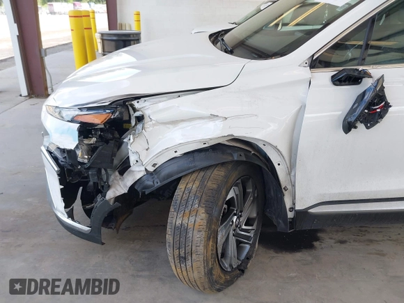 2023 Hyundai Santa Fe SEL with VIN 5NMS34AJ3PH548146, listed as a IAAI auction lot 42161287 with 46,708 mi miles and . Bid and sale history available at DreamBid. Image 6.