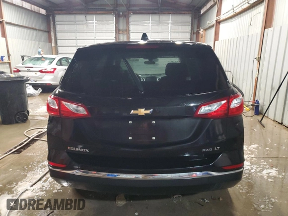 2019 Chevrolet Equinox LT with VIN 2GNAXUEV9K6121154, listed as a Copart auction lot 81939154 with 76,448 mi miles and Salvage Title. Bid and sale history available at DreamBid. Image 6.