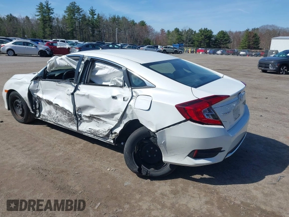 2020 Honda Civic LX with VIN 2HGFC2F64LH578421, listed as a IAAI auction lot 42103414 with 11,327 mi miles and . Bid and sale history available at DreamBid. Image 3.