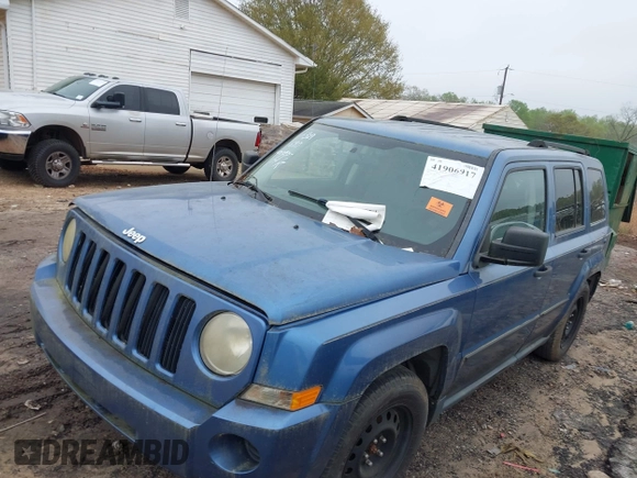 2007 Jeep Patriot Sport with VIN 1J8FT28W67D336432, listed as a IAAI auction lot 41906917 with 186,843 mi miles and . Bid and sale history available at DreamBid. Image 2.