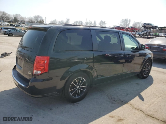 2018 Dodge Grand Caravan GT with VIN 2C4RDGEG9JR331595, listed as a Copart auction lot 49205945 with 156,218 mi miles and Salvage Title. Bid and sale history available at carsss.com. Image 3.