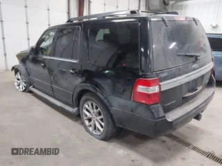 2016 Ford Expedition Limited with VIN 1FMJU2AT5GEF54592, listed as a IAAI auction lot 41494001 with 128,190 mi miles and . Bid and sale history available at DreamBid. Image 3.