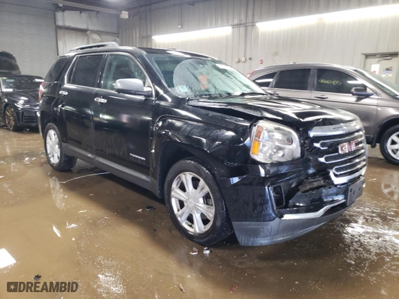 2016 GMC Terrain SLT with VIN 2GKFLPE39G6132371, listed as a Copart auction lot 48883985 with 112,067 mi miles and Salvage Title. Bid and sale history available at carsss.com. Image 4.