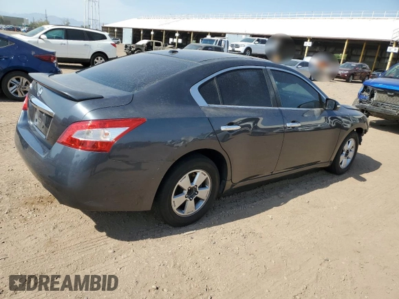 2009 Nissan Maxima SV with VIN 1N4AA51E19C819903, listed as a Copart auction lot 61956143 with 164,469 mi miles and Clean Title. Bid and sale history available at DreamBid. Image 3.