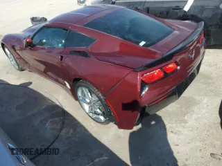 2019 Chevrolet Corvette 2LT with VIN 1G1YD2D78K5101540, listed as a Copart auction lot 74342804 with 0 mi miles and Salvage Title. Bid and sale history available at carsss.com. Image 2.