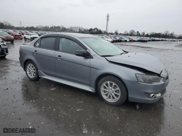 2015 Mitsubishi Lancer ES with VIN JA32U2FU1FU016663, listed as a Copart auction lot 50197715 with 188,596 mi miles and Salvage Title. Bid and sale history available at carsss.com. Image 4.