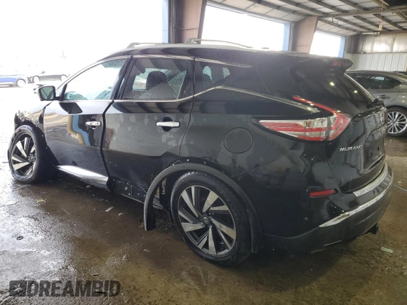 2016 Nissan Murano S z VIN 5N1AZ2MH1GN108755, wystawiony jako Copart lot #89007595 z przebiegiem 156 243 mil mil oraz Szkoda całkowita • Salvage title. Historia ofert i sprzedaży dostępna na DreamBid. Obrazek 2.
