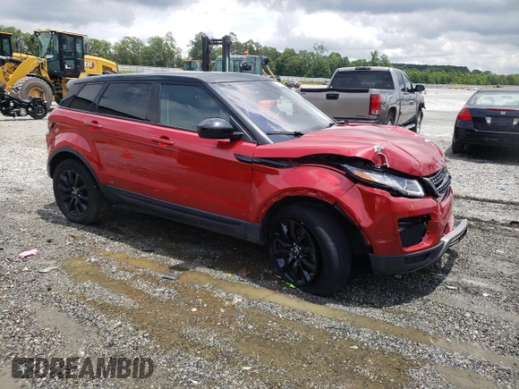 2019 Land Rover Range Rover Evoque SE with VIN SALVP2RX2KH343113, listed as a Copart auction lot 61074615 with 59,310 mi miles and Salvage title. Bid and sale history available at DreamBid. Image 4.