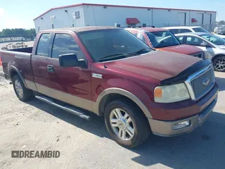 2004 Ford F-150 XL with VIN 1FTPX125X4NB16596, listed as a IAAI auction lot 42554464 with 199,449 mi miles and . Bid and sale history available at DreamBid. Image 1.