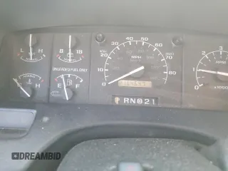1996 Ford Bronco Custom with VIN 1FMEU15H4TLB59116, listed as a Copart auction lot 52989015 with 210,464 mi miles and Salvage title. Bid and sale history available at DreamBid. Image 9.