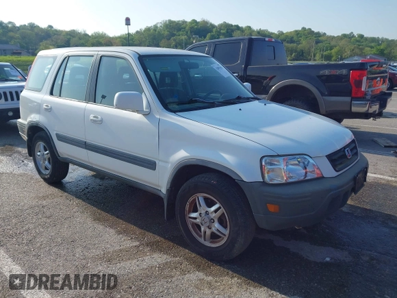 1999 Honda CR-V EX with VIN JHLRD1864XC003571, listed as a IAAI auction lot 42091015 with 177,176 mi miles. Bid and sale history available at carsss.com. Image 1.