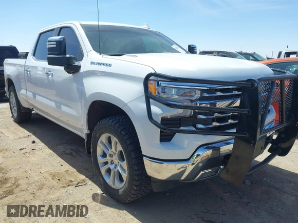 2024 Chevrolet Silverado 1500 LTZ with VIN 3GCUDGE83RG384944, listed as a IAAI auction lot 41837124 with 24,772 mi miles and . Bid and sale history available at DreamBid. Image 1.