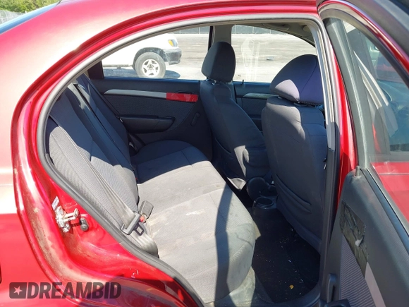 2011 Chevrolet Aveo 1LT with VIN KL1TD5DE0BB218359, listed as a IAAI auction lot 41971825 with 145,297 mi miles and . Bid and sale history available at DreamBid. Image 8.