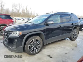 2021 GMC Acadia SLT z VIN 1GKKNULS2MZ124937, wystawiony jako Copart lot #46534045 z przebiegiem 41 918 mil mil oraz Szkody całkowita. Historia ofert i sprzedaży dostępna na DreamBid. Obrazek 1.