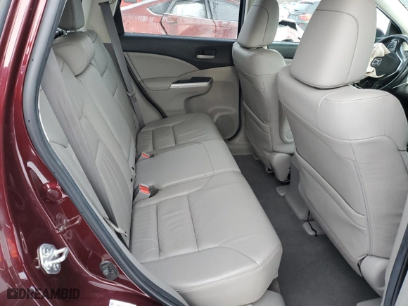 2013 Honda CR-V EX-L with VIN 5J6RM4H74DL071950, listed as a Copart auction lot 45602835 with 75,636 mi miles and Salvage Title. Bid and sale history available at carsss.com. Image 11.