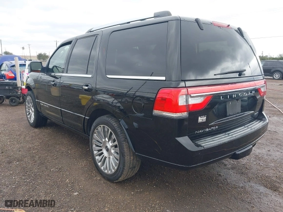 2016 Lincoln Navigator Select with VIN 5LMJJ2HT1GEL00342, listed as a IAAI auction lot 41379513 with 107,360 mi miles. Bid and sale history available at carsss.com. Image 3.