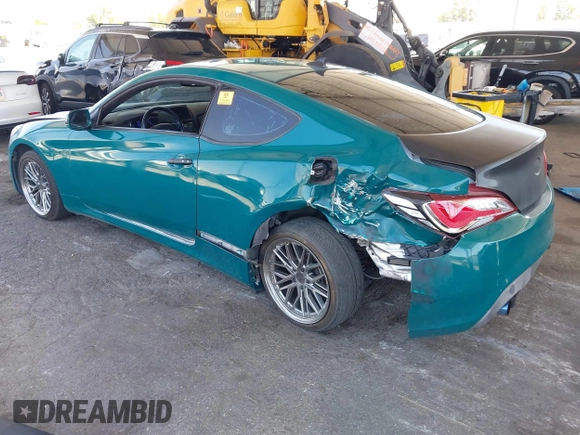 2014 Hyundai Genesis Coupe 2.0T with VIN KMHHT6KD5EU114178, listed as a IAAI auction lot 42392849 with 89,433 mi miles and . Bid and sale history available at DreamBid. Image 3.