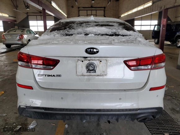 2020 Kia Optima LX with VIN 5XXGT4L39LG419227, listed as a Copart auction lot 45553685 with 103,730 mi miles and Salvage Title. Bid and sale history available at carsss.com. Image 6.