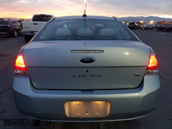 2009 Ford Focus SE with VIN 1FAHP35NX9W224459, listed as a Copart auction lot 86253964 with 120,544 mi miles and Salvage Title. Bid and sale history available at carsss.com. Image 6.