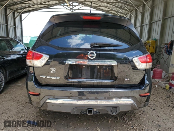 2015 Nissan Pathfinder SL z VIN 5N1AR2MN0FC629739, wystawiony jako Copart lot #59273665 z przebiegiem 140 180 mil mil oraz Szkoda całkowita • Salvage title. Historia ofert i sprzedaży dostępna na DreamBid. Obrazek 6.