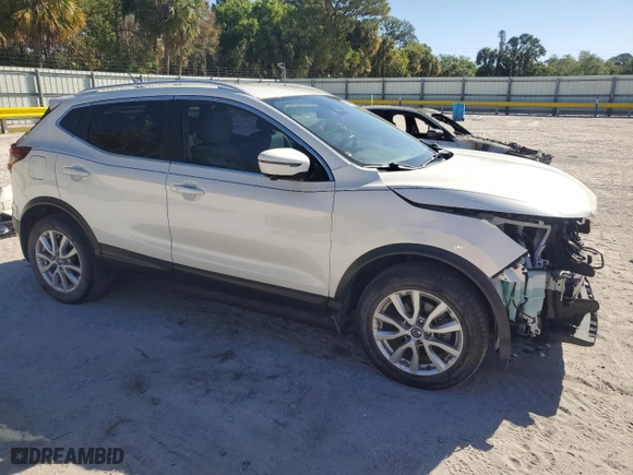 2022 Nissan Rogue Sport SV with VIN JN1BJ1BW9NW490054, listed as a Copart auction lot 49880595 with 54,319 mi miles and Salvage Title. Bid and sale history available at carsss.com. Image 4.