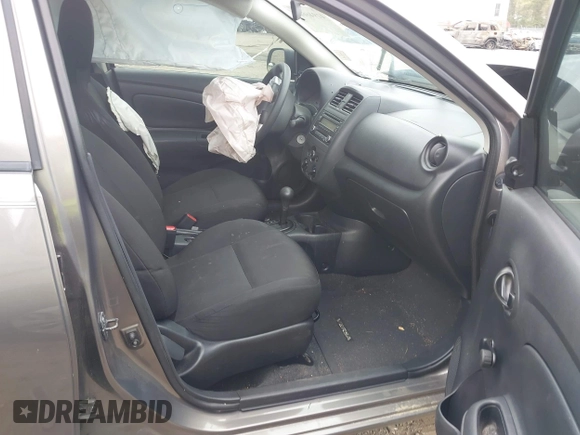 2015 Nissan Versa SV with VIN 3N1CN7AP3FL890625, listed as a IAAI auction lot 41946626 with 100,586 mi miles and . Bid and sale history available at DreamBid. Image 5.