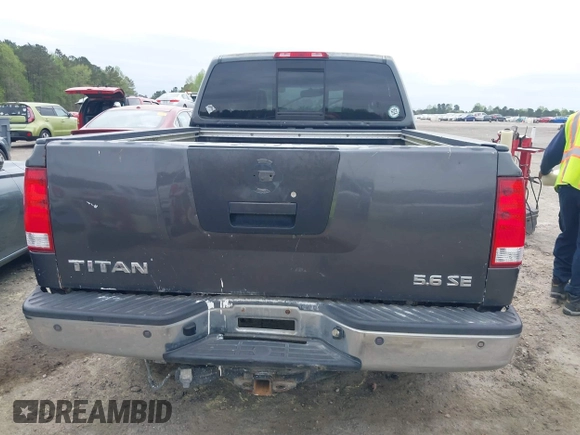 2008 Nissan Titan SE with VIN 1N6AA06A18N340867, listed as a IAAI auction lot 41945393 with Not Provided miles. Bid and sale history available at carsss.com. Image 16.