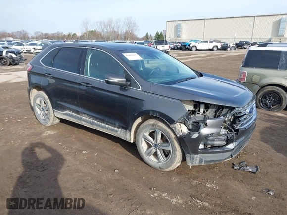 2020 Ford Edge SEL with VIN 2FMPK4J98LBA48289, listed as a IAAI auction lot 41802819 with 105,403 mi miles. Bid and sale history available at carsss.com. Image 1.