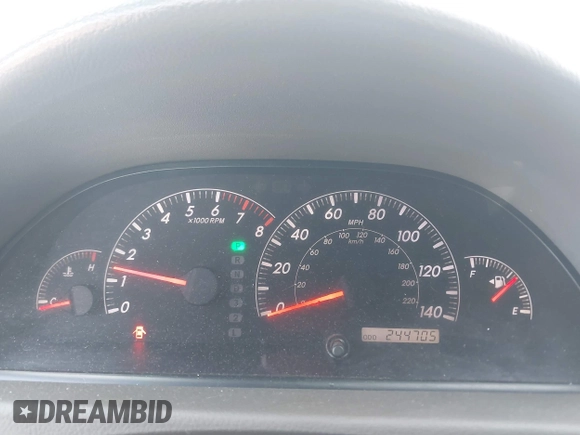 2005 Toyota Camry STD z VIN 4T1BE32K45U399095, wystawiony jako IAAI lot #41609211 z przebiegiem 244 705 mil mil oraz . Historia ofert i sprzedaży dostępna na DreamBid. Obrazek 7.