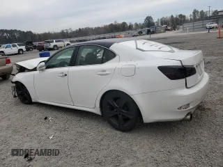 2013 Lexus IS with VIN JTHBE5C29D5031596, listed as a Copart auction lot 80973604 with 133,409 mi miles and Salvage Title. Bid and sale history available at carsss.com. Image 2.