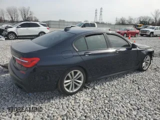 2018 BMW 7 Series 750i xDrive with VIN WBA7B0C56JG527160, listed as a Copart auction lot 44614404 with Not provided miles and . Bid and sale history available at DreamBid. Image 3.