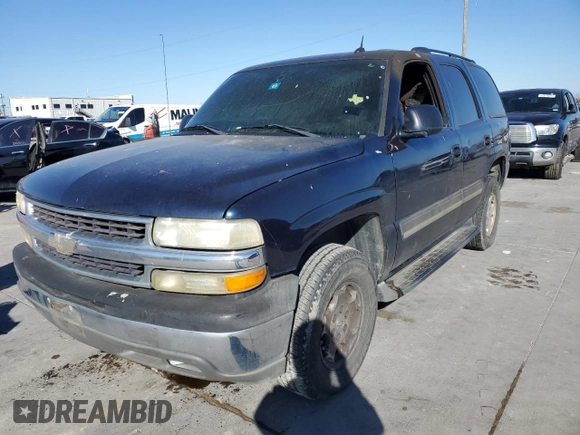 2005 Chevrolet Tahoe LS z VIN 1GNEC13V35J237617, wystawiony jako Copart lot #41955895 z przebiegiem Nie podano mil oraz Szkoda całkowita • Salvage title. Historia ofert i sprzedaży dostępna na DreamBid. Obrazek 1.