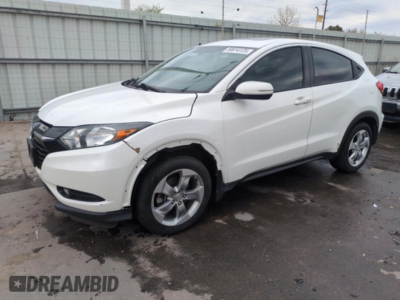 2017 Honda HR-V EX with VIN 3CZRU5H52HM718273, listed as a Copart auction lot 50614125 with 83,355 mi miles and Salvage Title. Bid and sale history available at carsss.com. Image 1.