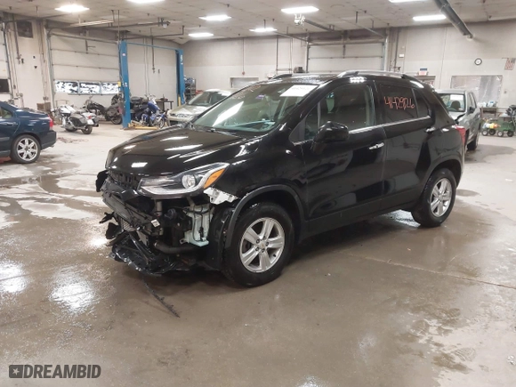 2019 Chevrolet Trax LT with VIN KL7CJPSB4KB854026, listed as a IAAI auction lot 41429126 with 65,076 mi miles. Bid and sale history available at carsss.com. Image 20.