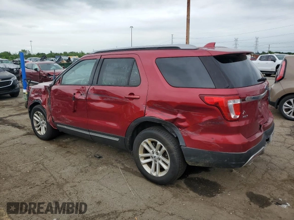 2017 Ford Explorer XLT z VIN 1FM5K7D80HGD01701, wystawiony jako Copart lot #63578095 z przebiegiem 104 632 mil mil oraz Czysty tytuł • Clean title. Historia ofert i sprzedaży dostępna na DreamBid. Obrazek 2.