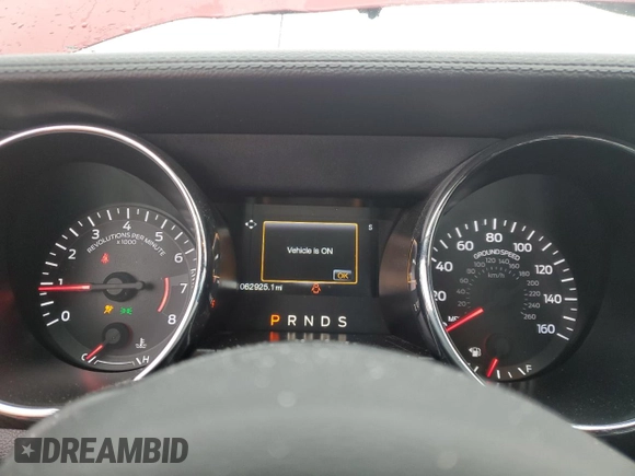 2017 Ford Mustang V6 with VIN 1FATP8EM9H5338861, listed as a Copart auction lot 41994795 with 62,925 mi miles and Salvage Title. Bid and sale history available at carsss.com. Image 9.