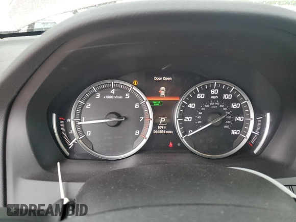 2015 Acura MDX with VIN 5FRYD4H29FB015576, listed as a Copart auction lot 63522315 with 66,884 mi miles and Salvage title. Bid and sale history available at DreamBid. Image 9.