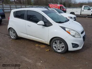 2013 Chevrolet Spark LS with VIN KL8CA6S9XDC542647, listed as a IAAI auction lot 41868840 with 157,273 mi miles. Bid and sale history available at carsss.com. Image 1.