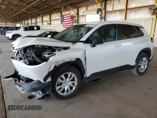 2024 Toyota Corolla Cross L z VIN 7MUAAABG2RV098563, wystawiony jako Copart lot #64037985 z przebiegiem 13 746 mil mil oraz Szkoda całkowita • Salvage title. Historia ofert i sprzedaży dostępna na DreamBid. Obrazek 1.