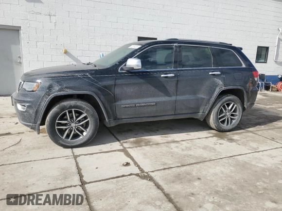 2017 Jeep Grand Cherokee Limited z VIN 1C4RJFBGXHC730641, wystawiony jako Copart lot #46364655 z przebiegiem 138 755 mil mil oraz Szkoda całkowita • Salvage title. Historia ofert i sprzedaży dostępna na DreamBid. Obrazek 1.