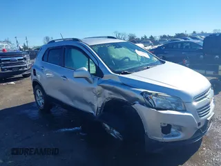 2015 Chevrolet Trax LT with VIN 3GNCJRSB8FL255740, listed as a IAAI auction lot 41561643 with 144,671 mi miles. Bid and sale history available at carsss.com. Image 6.
