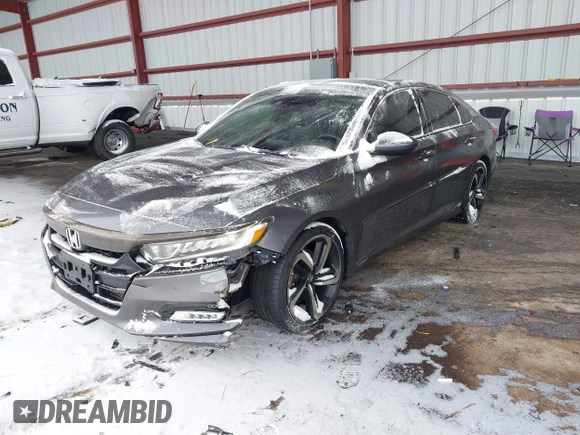 2018 Honda Accord Sedan Sport 1.5T with VIN 1HGCV1F31JA087538, listed as a IAAI auction lot 41479031 with 131,159 mi miles. Bid and sale history available at carsss.com. Image 17.