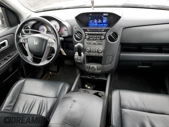 2013 Honda Pilot EX-L with VIN 5FNYF4H66DB034873, listed as a Copart auction lot 49521795 with 172,195 mi miles and Salvage Title. Bid and sale history available at carsss.com. Image 8.