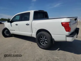 2018 Nissan Titan SV with VIN 1N6AA1E50JN537741, listed as a Copart auction lot 52802675 with 24,626 mi miles and Salvage title. Bid and sale history available at DreamBid. Image 2.